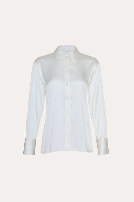 Silk Button Down Shirt
