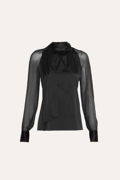Silk Tie Top