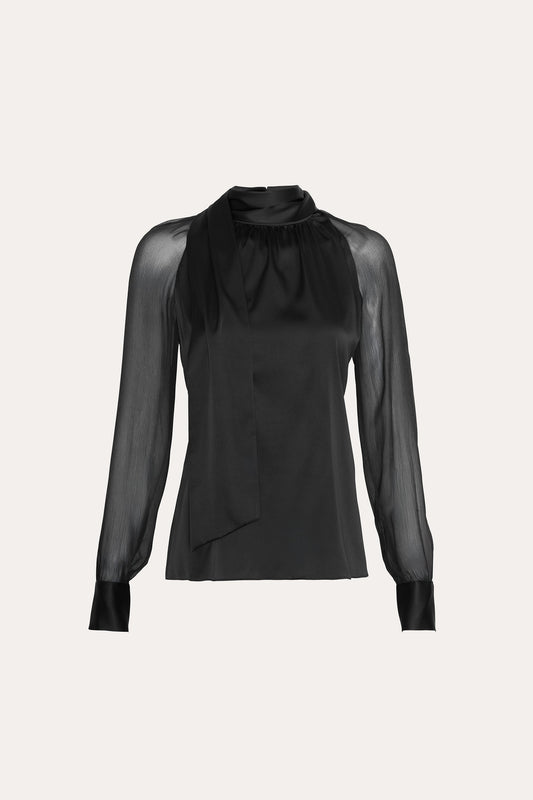 Silk Tie Top