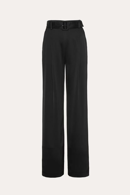 Satin Belted Pant