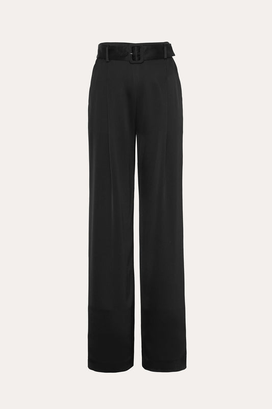 Satin Belted Pant