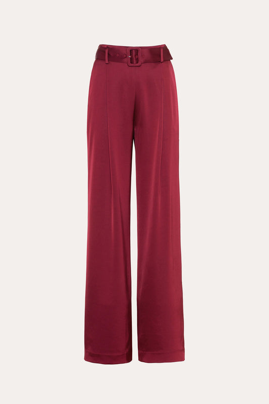 Satin Belted Pant