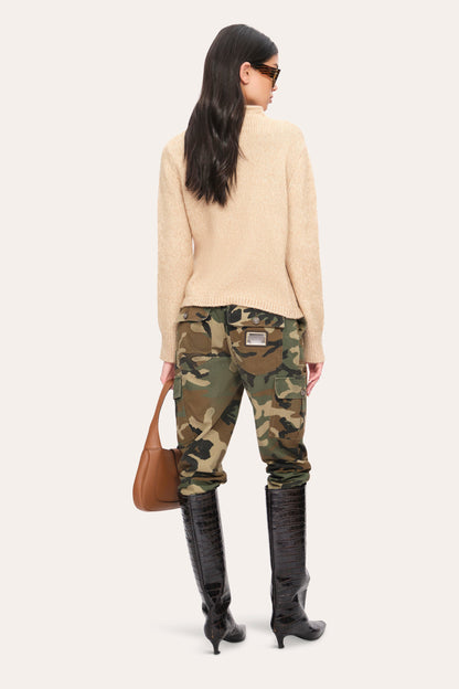 Cable Cotton Wool Sweater