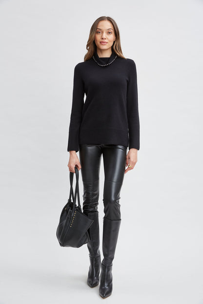 Pearl Cashmere Wool Sweater