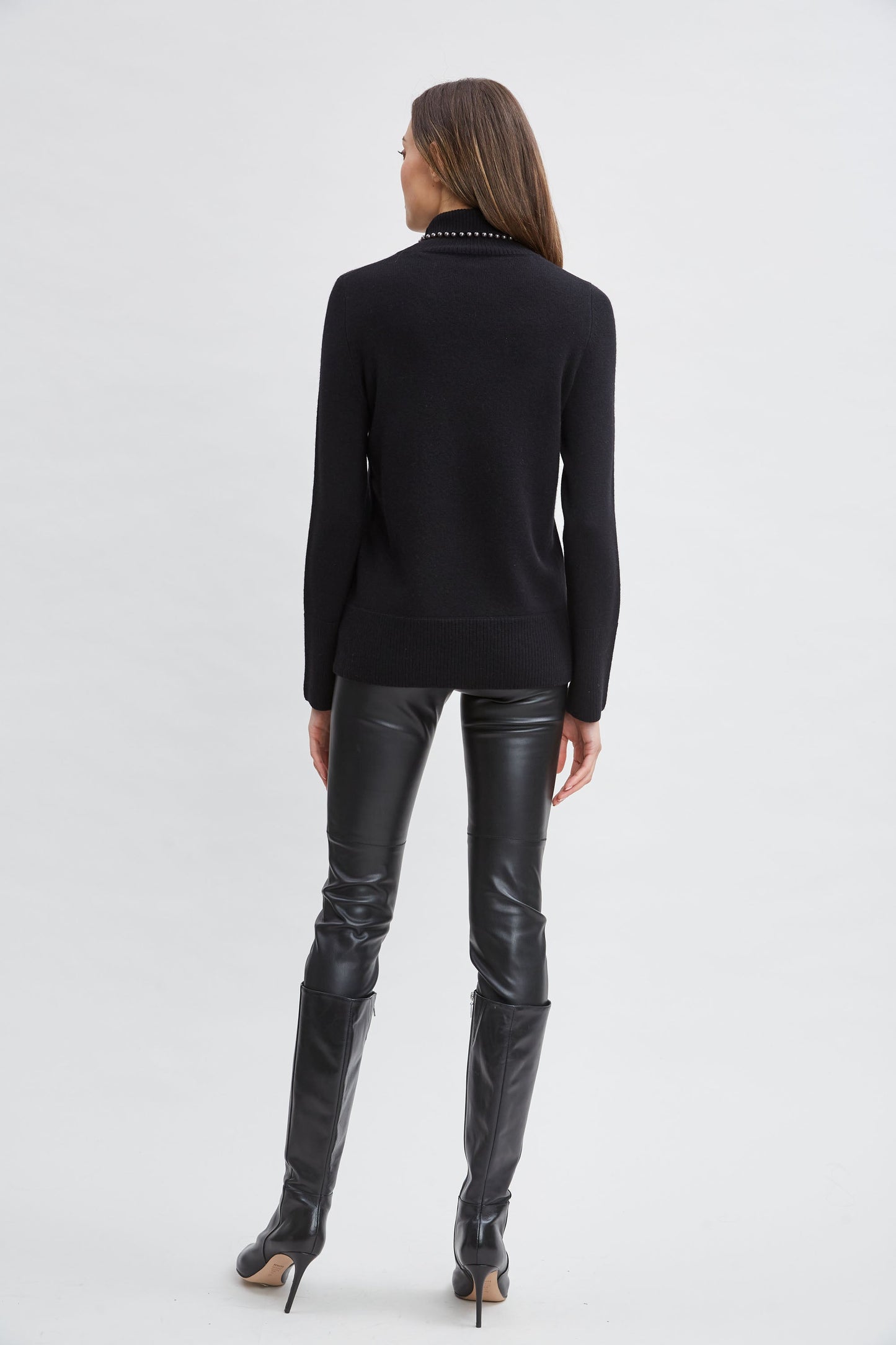 Pearl Cashmere Wool Sweater