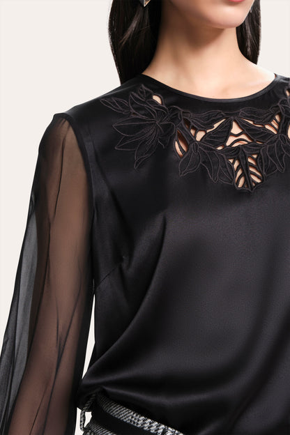Olivia Silk Blouse