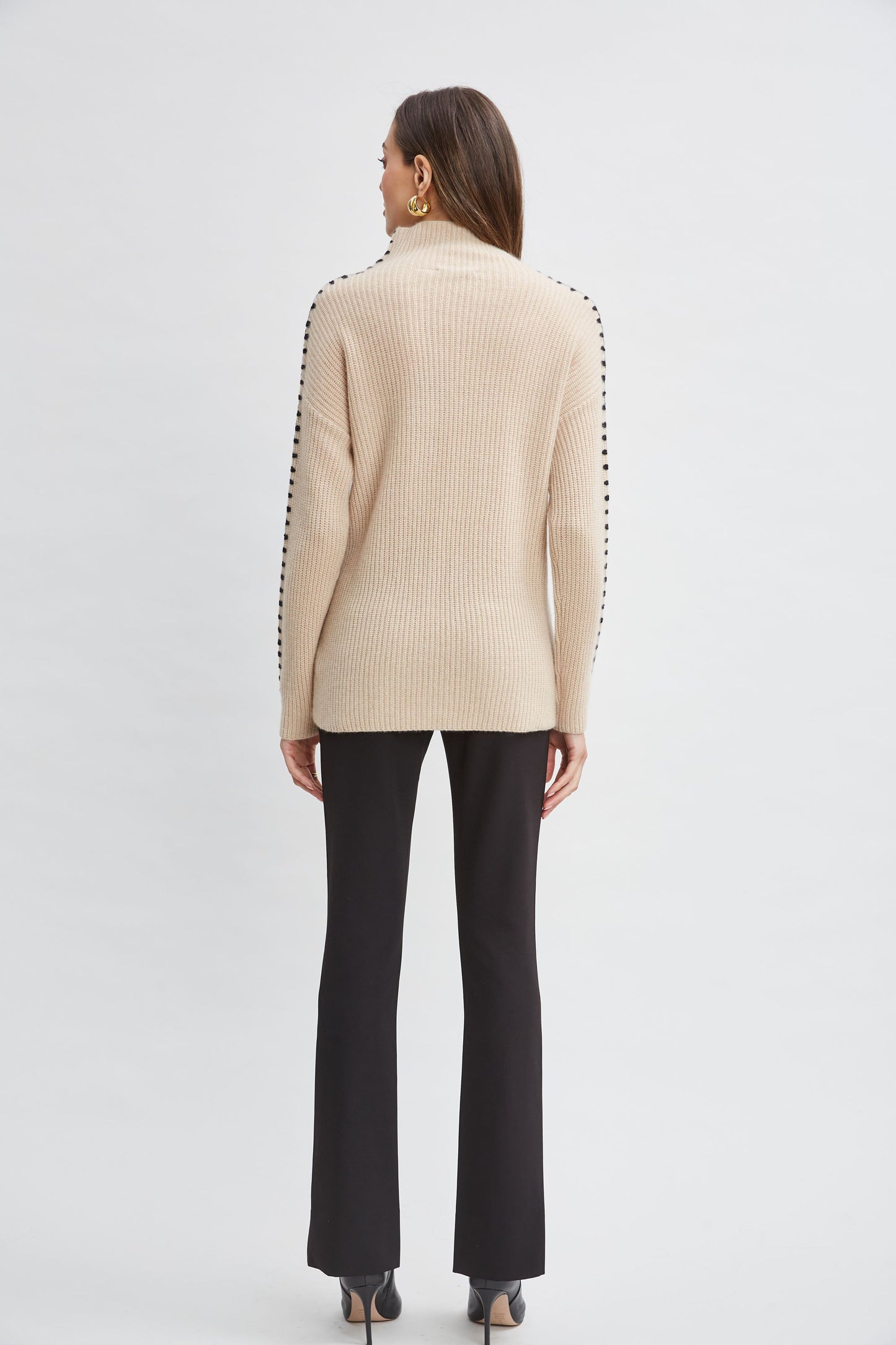 Cashmere Whipstitch Sweater