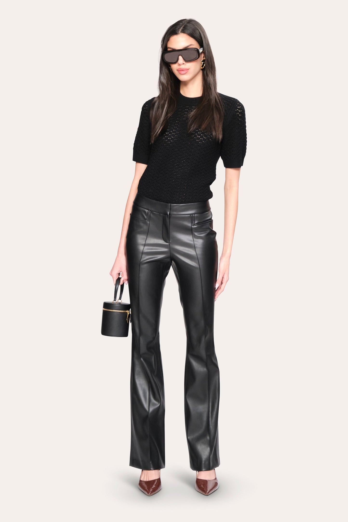 Caro Vegan Leather Pant