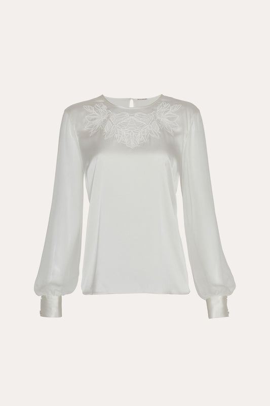 Olivia Silk Blouse