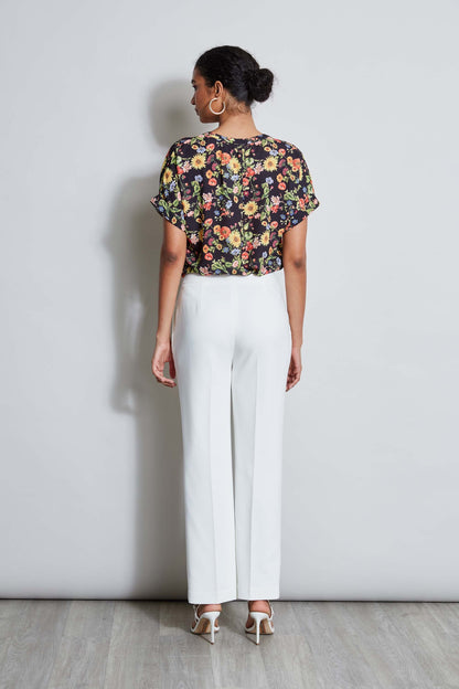 T-Tahari Sunray Garden Short Sleeve Shirt