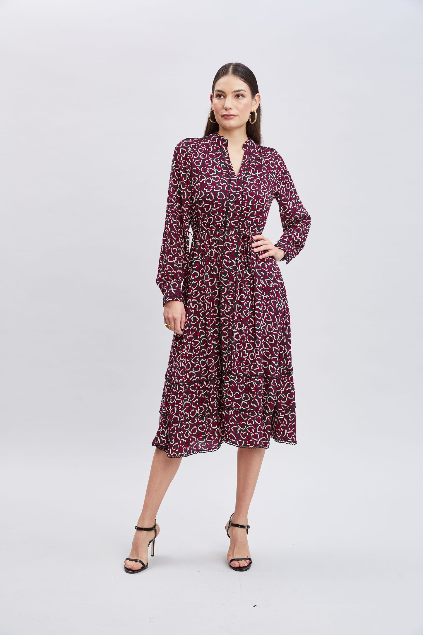 T-Tahari Heart Link Dress