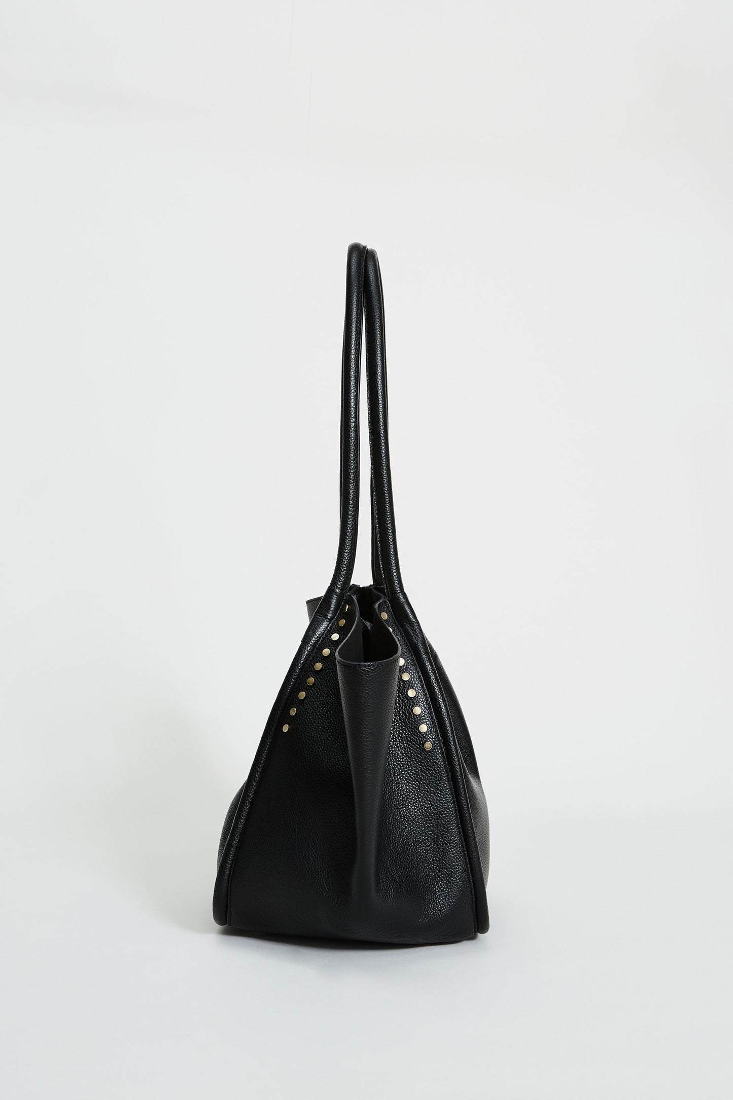 Leather Stud Tote
