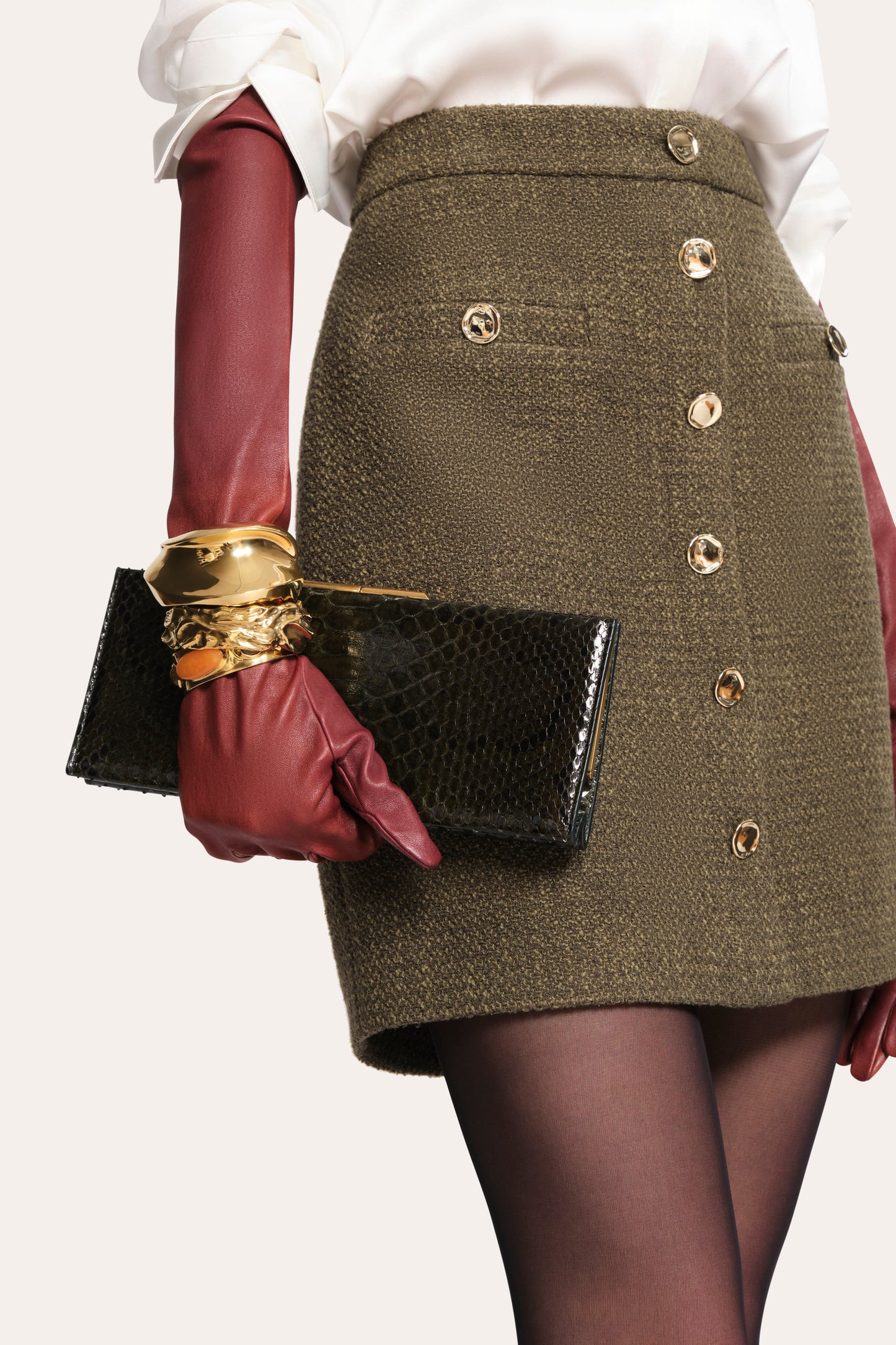 Ella Tweed Skirt